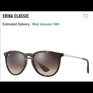 Ray Ban Erika Sunglasses like new